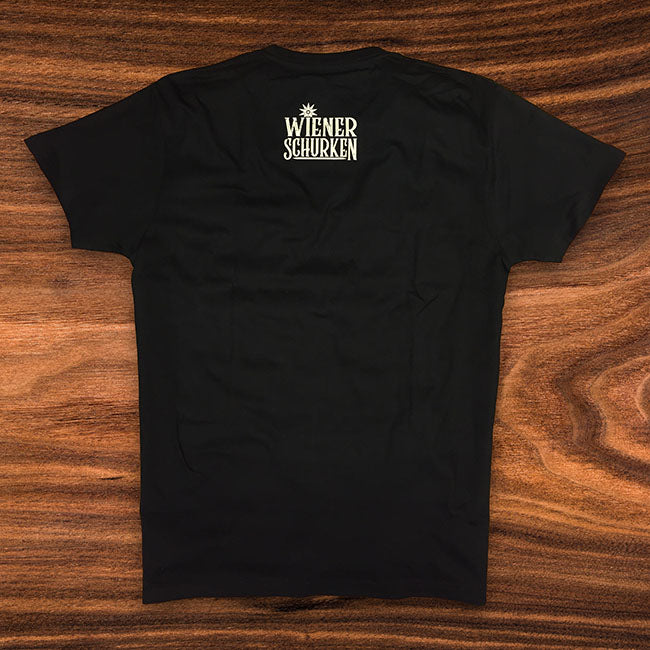WIENER SCHURKEN T-SHIRT - SCHWARZ - SKULL
